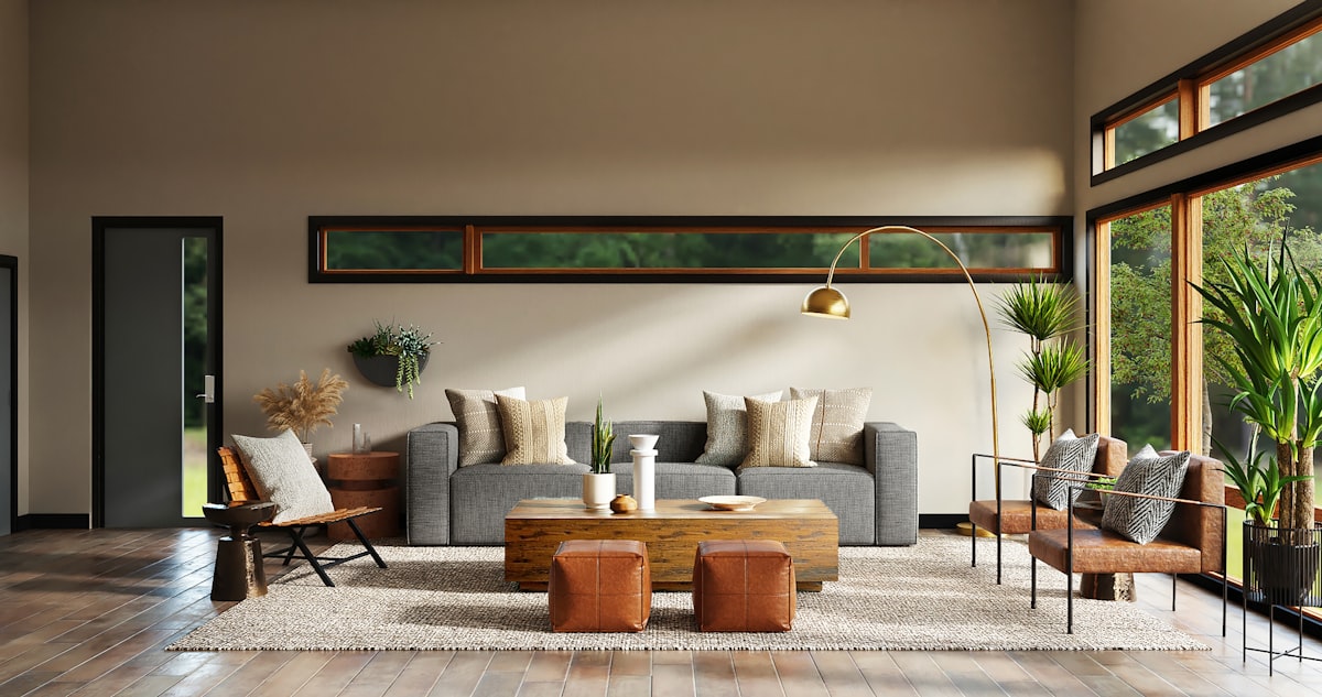 Beautiful furniture showroom