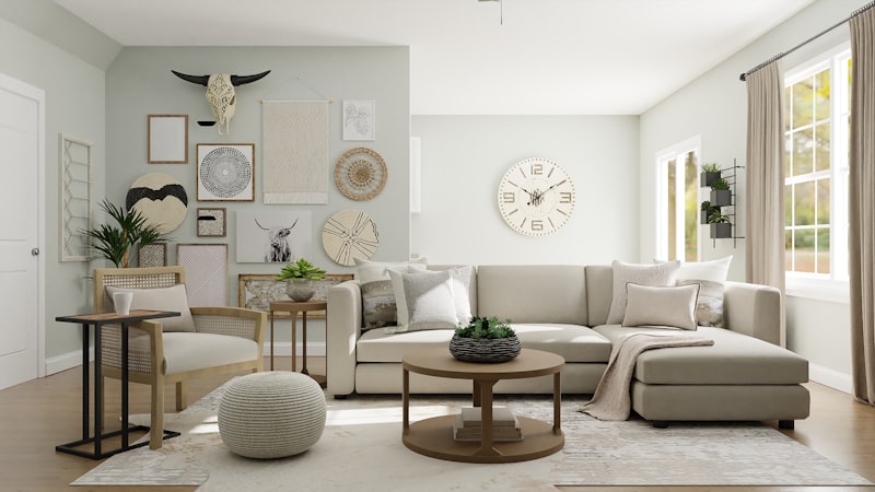 Furniture showroom display