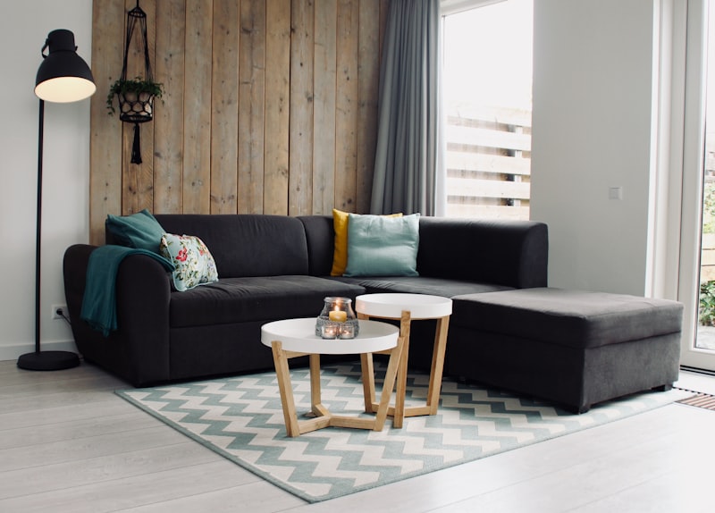 Modern fabric sofa